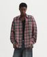 오버사이즈 멀티 체크 셔츠
