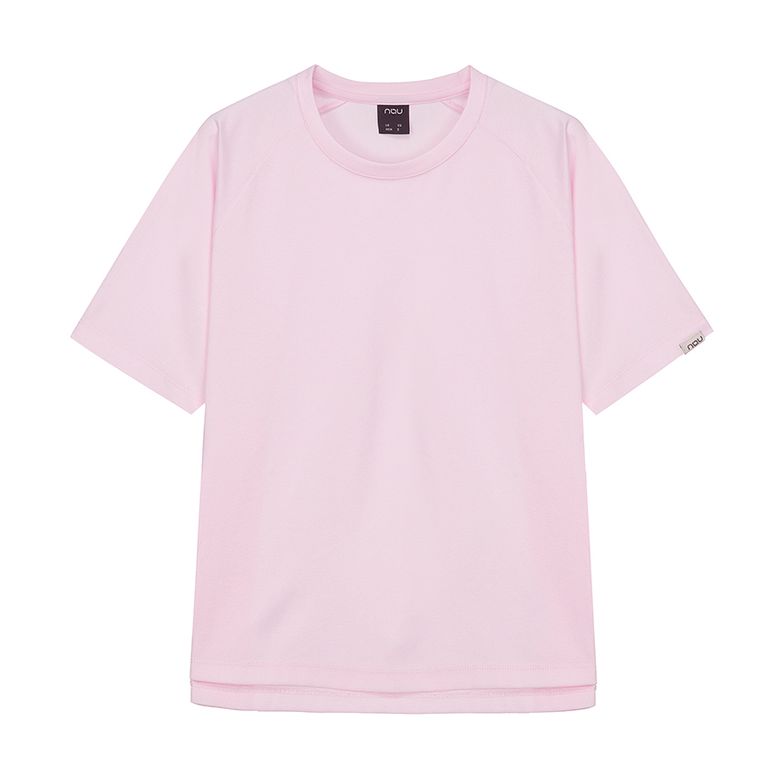 W 분또 티셔츠 Light Pink