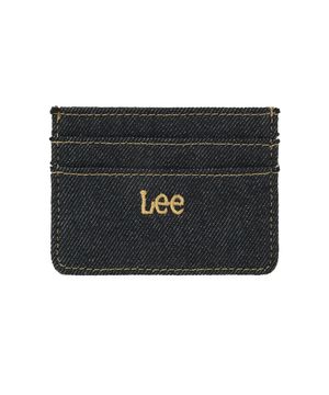 데님 카드 홀더 블랙 로우