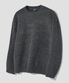 시그니처 데일리 크루넥 니트 [차콜]