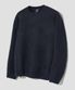 시그니처 데일리 크루넥 니트 [네이비]