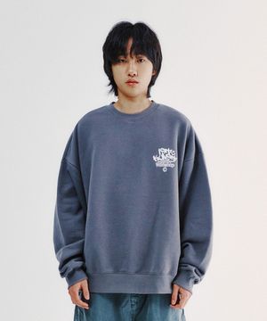 IK TAG LOGO SWEATSHIRTS_CHARCOAL(IK2EFMM451A)