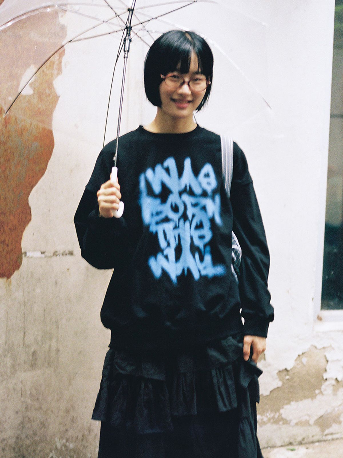 이스트쿤스트(ISTKUNST) BORN THIS WAY SWEATSHIRTS_BLACK(IK2EFMM444A)