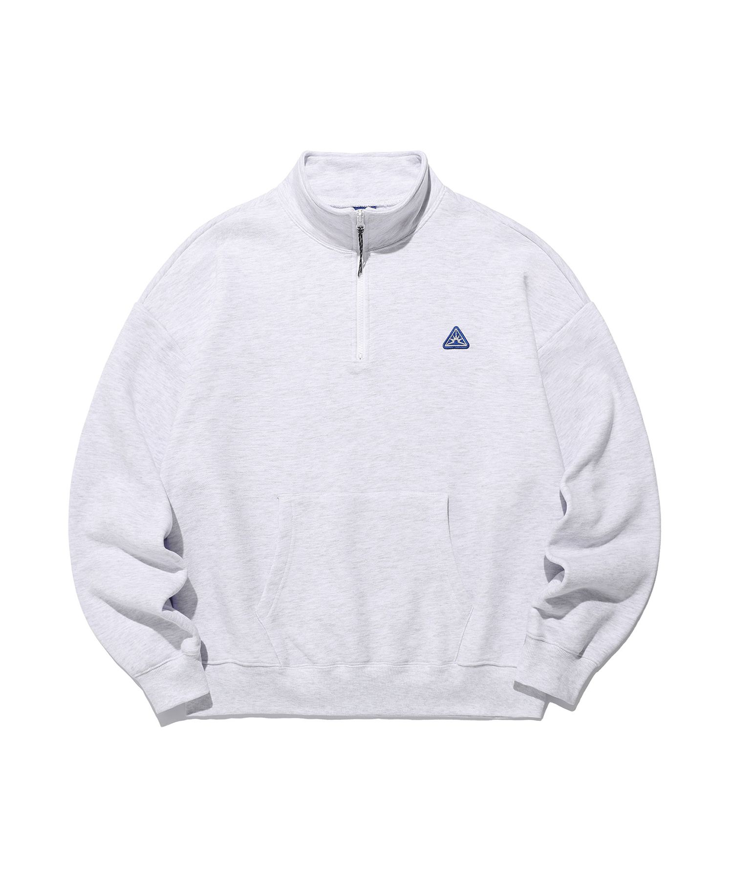 スウェット・トレーナー ISTKUNST SUNRISE LOGO PATCH HALF ZIP SWEATSHIRTS ISTKUNST SUNRISE LOGO PATCH HALF ZIP SWEATSHIRTS (ISTKUNST