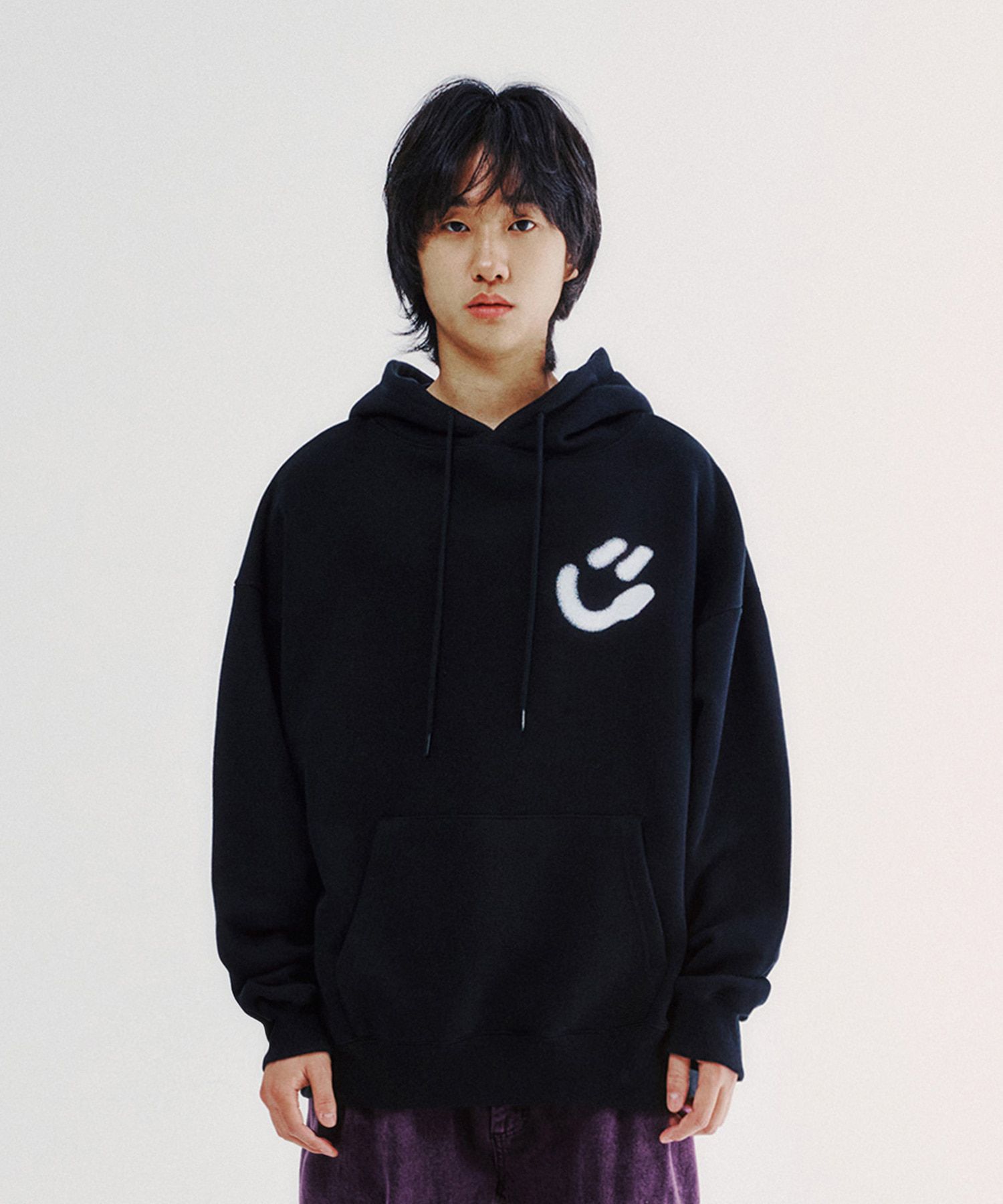 さらに100円引き◆ISTKUNST◆BLUR SMILEY BALL HOODIE Welcome to joyful online shopping!