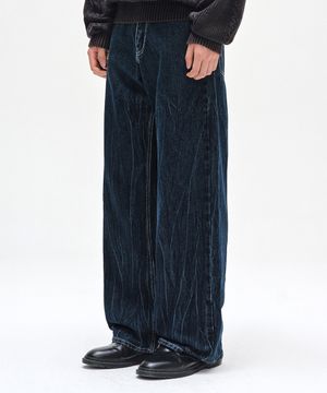 Mid Rise Wide Jeans DCPT027CRDBlue