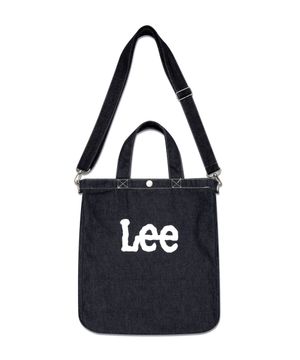 빅 트위치 로고 데님 에코백 인디고미디움 LK2403EC03IM