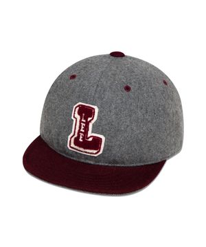 L 로고 부클 소프트챙 볼캡 버건디 LK2403CA05BU