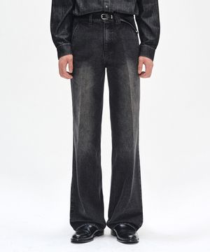 Dawn Semi Flared Jeans DCPT044BlackA