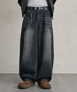 Balloon Wide Jeans DCPT055YLBlackB