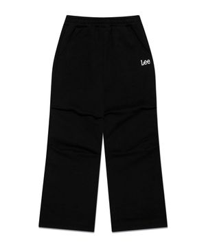 스웨트 파라슈트 와이드핏 팬츠 블랙 LK2403JP80BK
