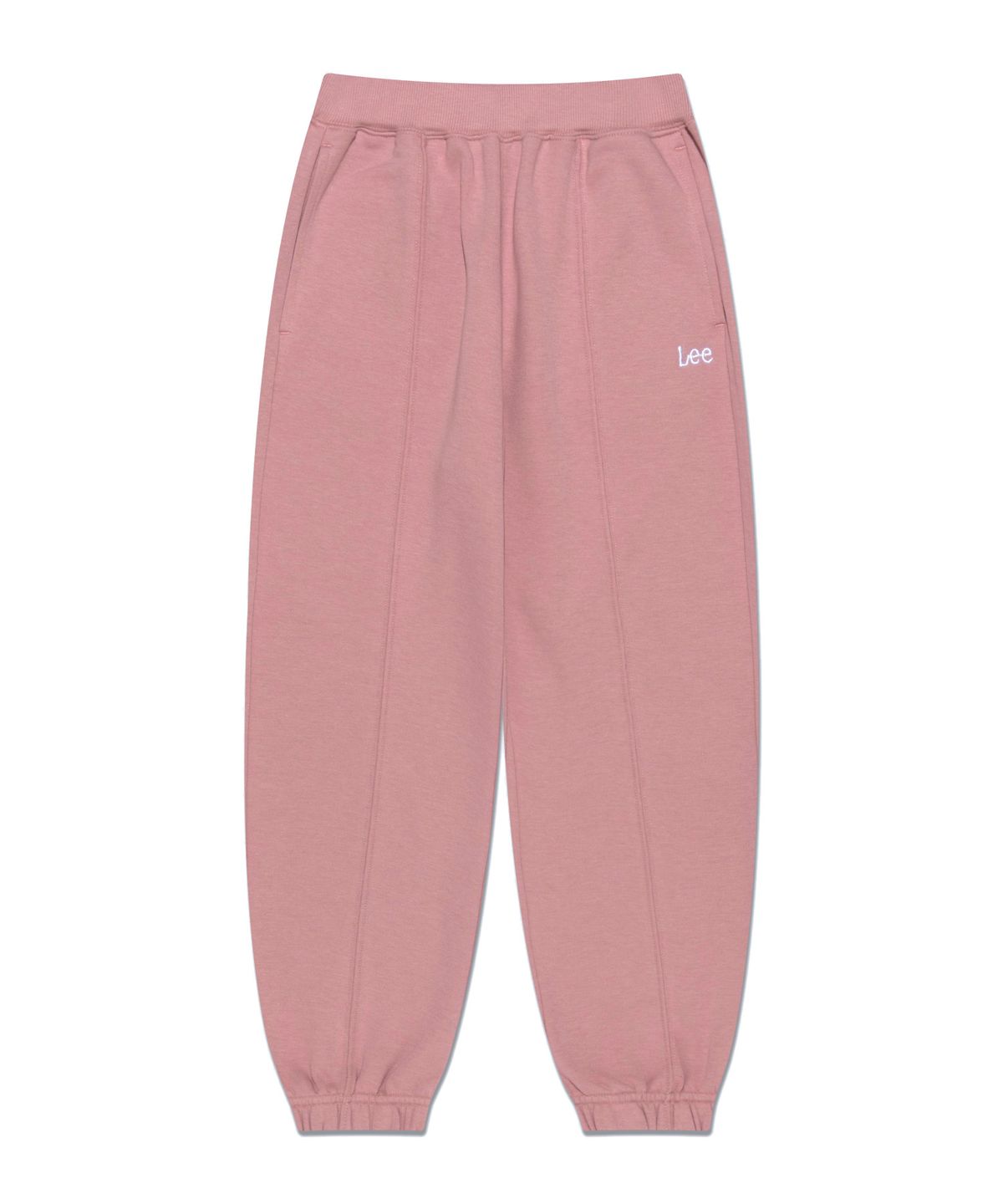 리 키즈(LEE KIDS) 라인 포인트 스웨트 레귤러핏 조거팬츠 핑크 LK2403JP72PI