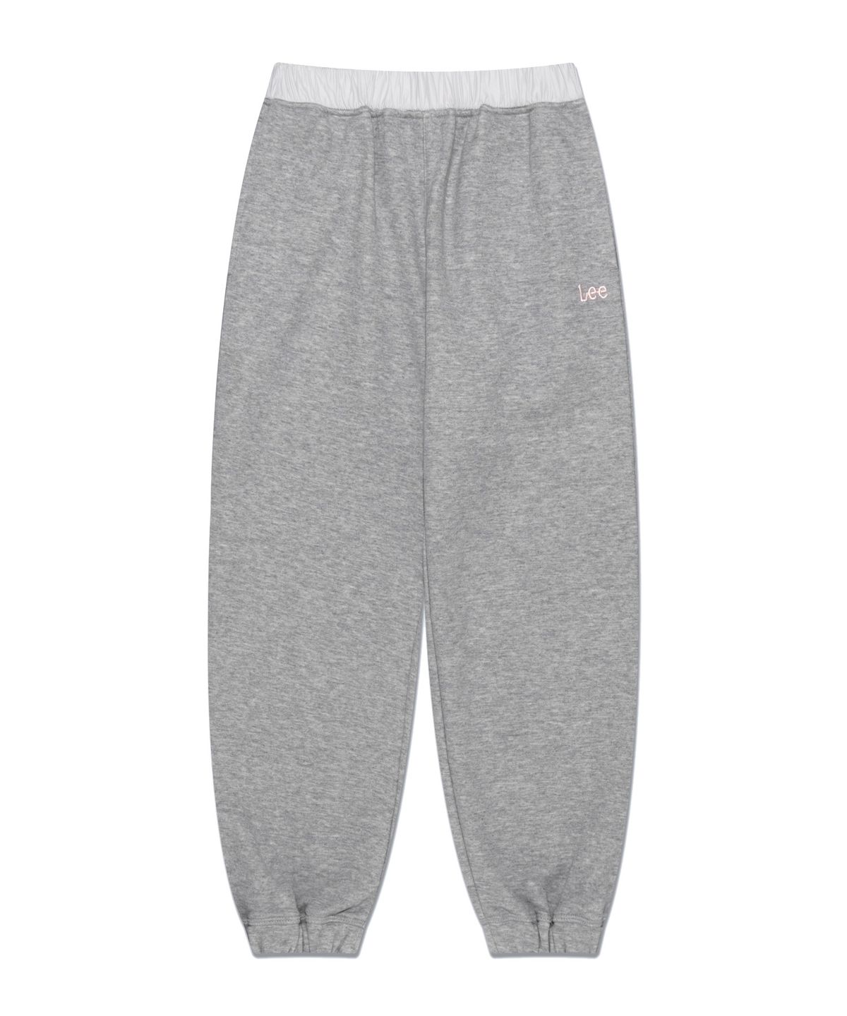 리 키즈(LEE KIDS) 배색 스웨트 레귤러핏 조거팬츠 멜란지그레이 LK2403JP70MG