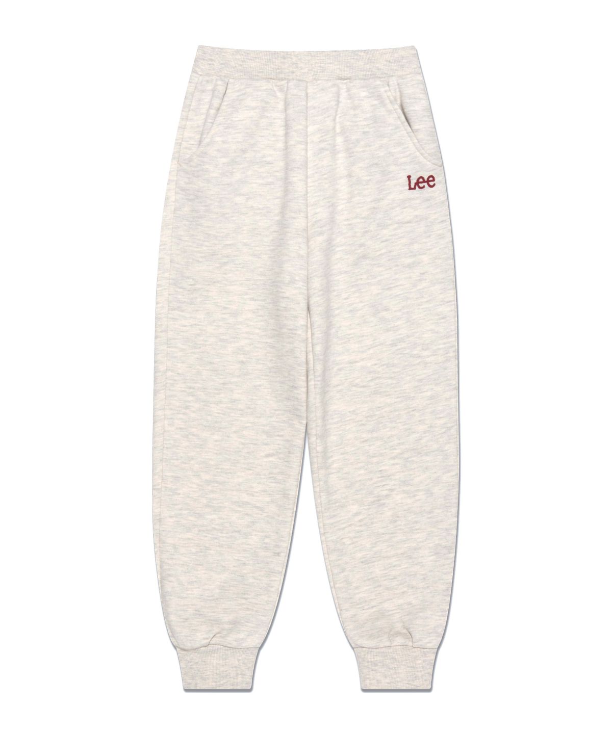 리 키즈(LEE KIDS) 레귤러핏 스웨트 조거팬츠 오트밀 LK2403JP01OT