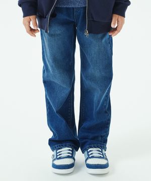 멀티포켓 레귤러핏 데님 팬츠 인디고미디움 LK2403IP02IM