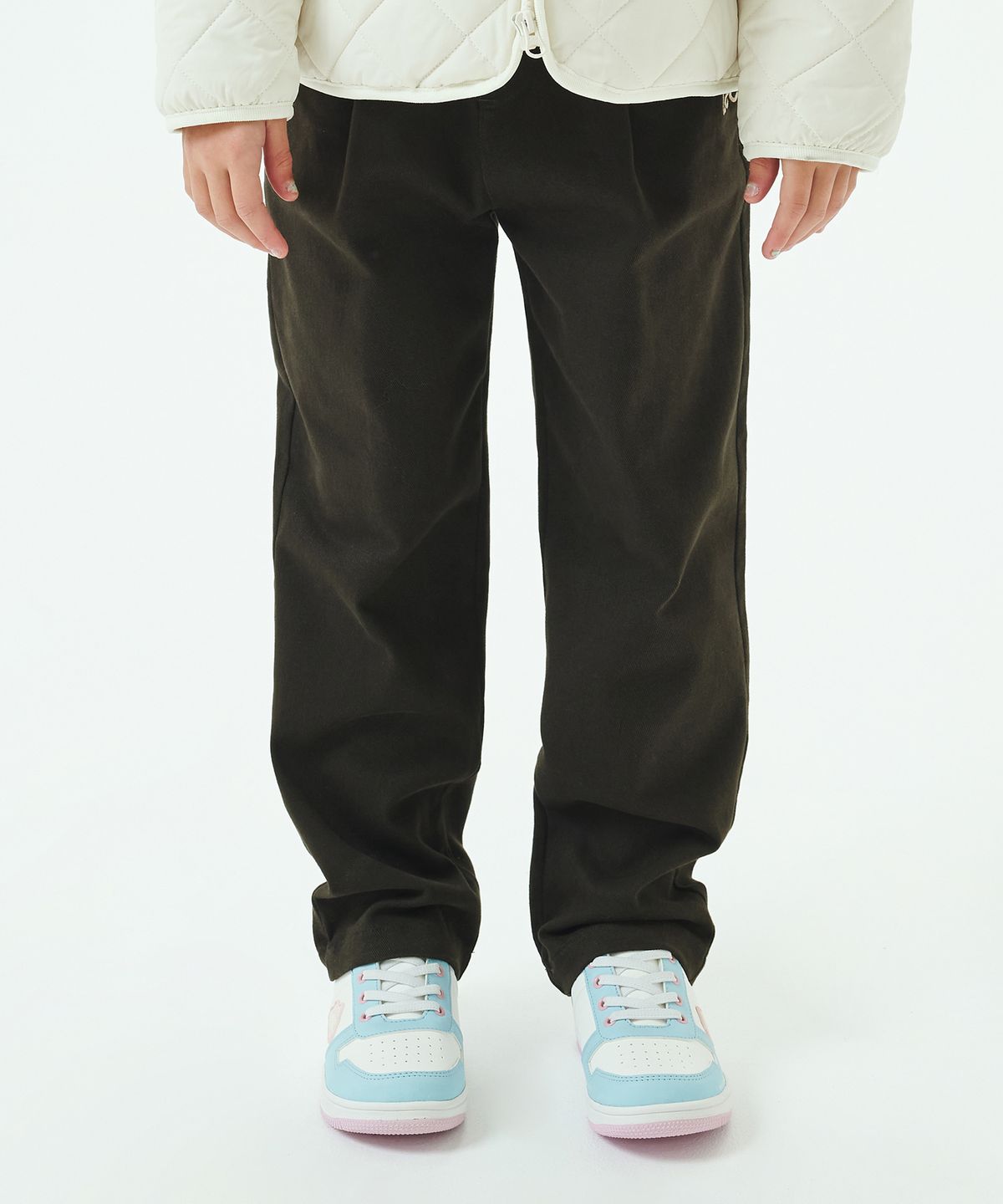 리 키즈(LEE KIDS) 스탠다드 우븐 팬츠 그레이 LK2403PT01GR