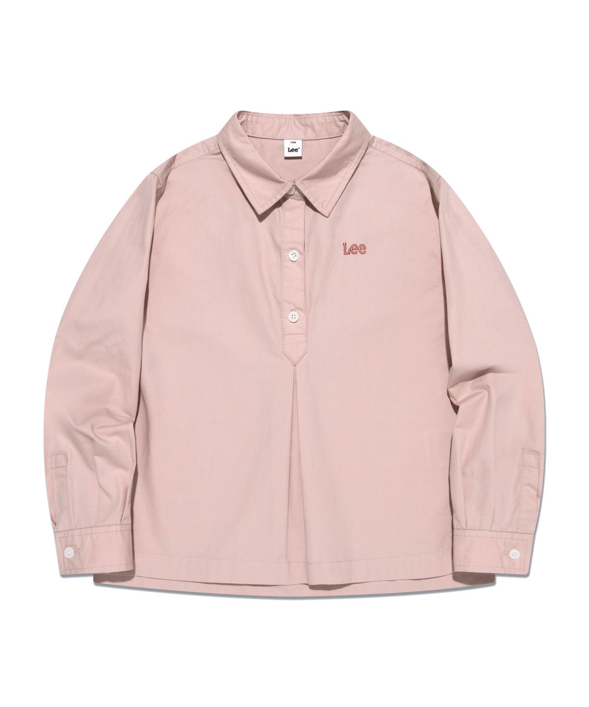리 키즈(LEE KIDS) 이지 레귤러핏 셔츠 핑크 LK2403SH70PI
