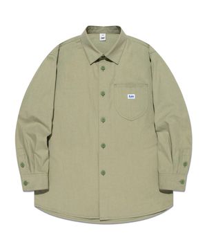포켓 레귤러핏 셔츠 카키 LK2403SH40KH