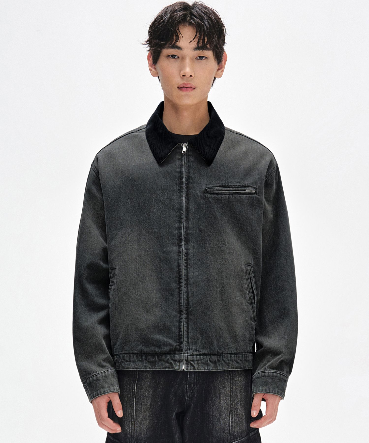 MUSINSA | DECET Denim Work Jacket DCJK003DKhakiA