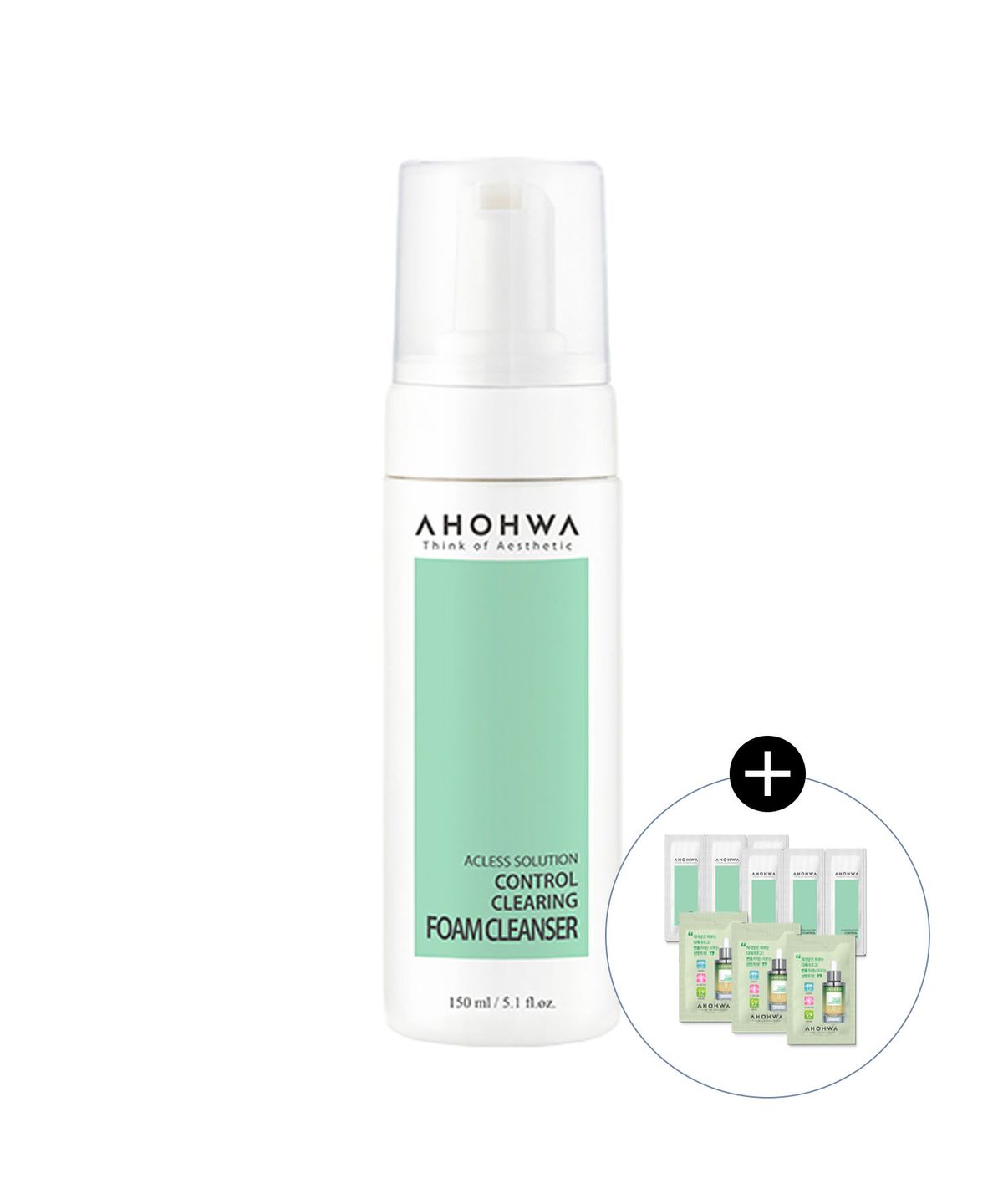 아오와(AHOHWA) 컨트롤 클리어링 폼클렌저 150ml