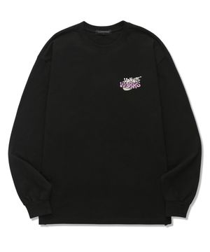 Gravity small Logo 롱슬리브 (VLS0065) 블랙