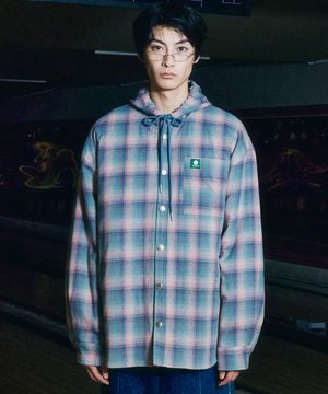 SMILE check quilting jumper [aurora]