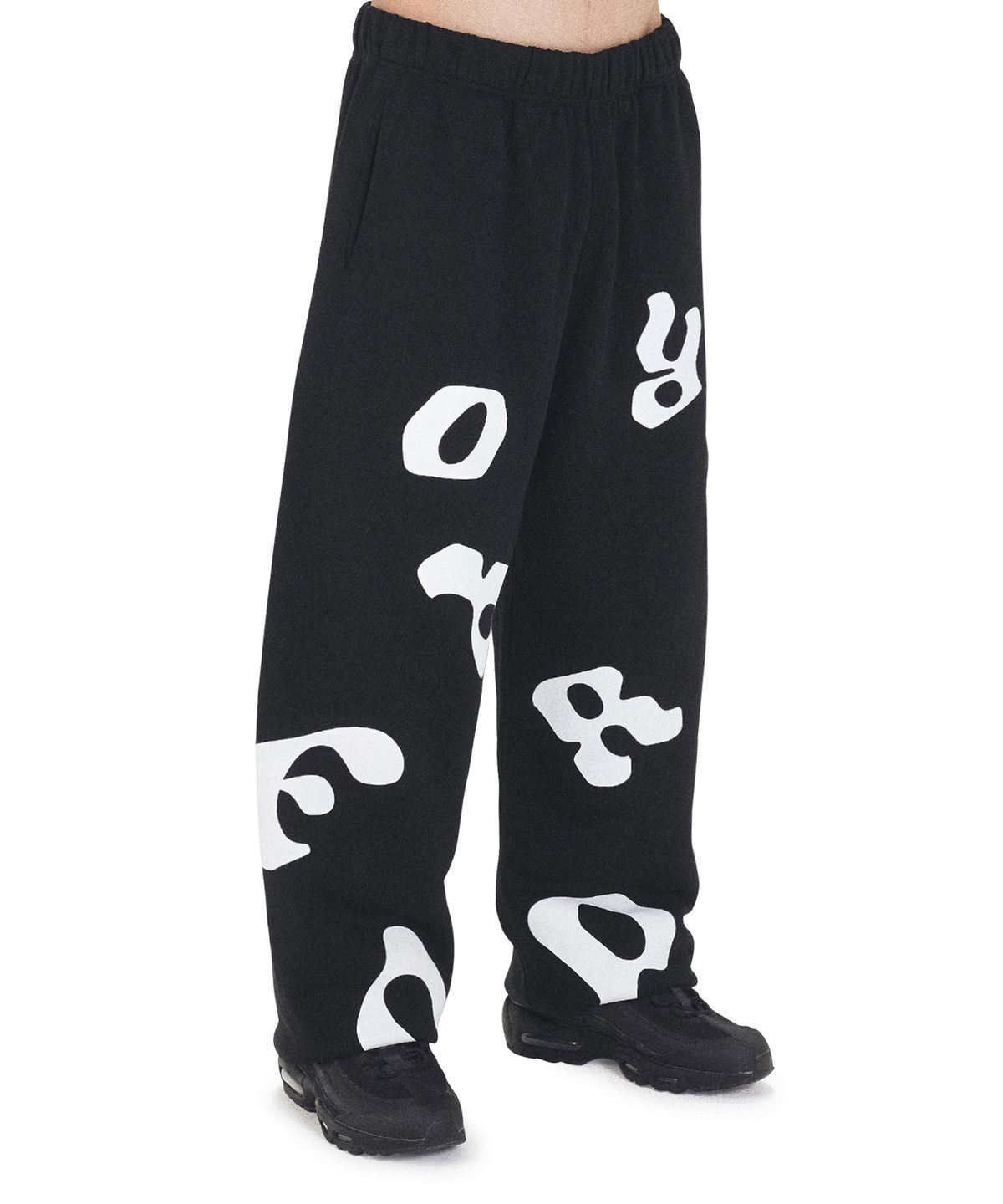 오픈야드(오와이)(OPENYARD(OY)) L.T OPYD SWEAT PANTS - BLACK