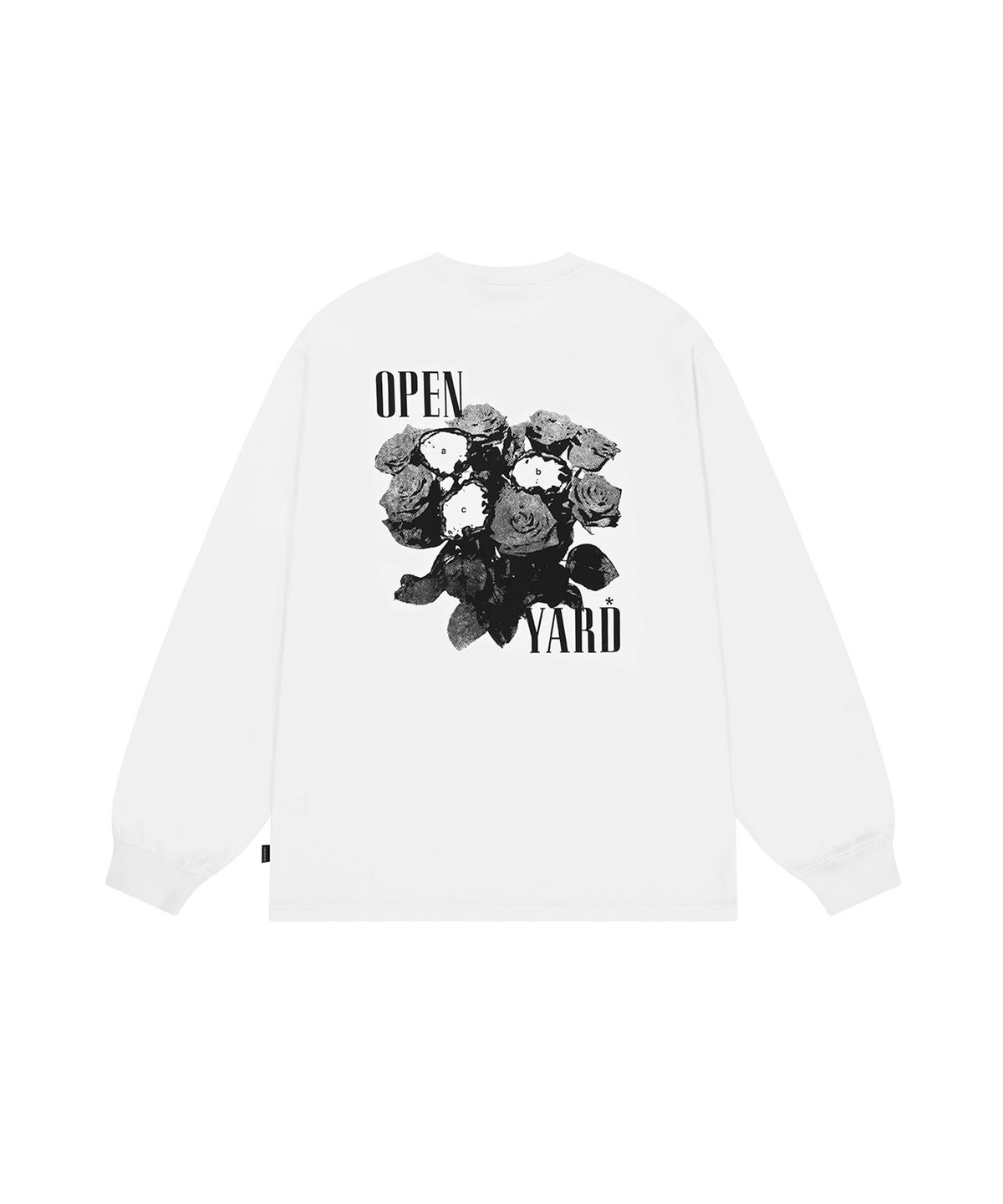 오픈야드(오와이)(OPENYARD(OY)) ROSE OPYD LONG SLEEVE - WHITE
