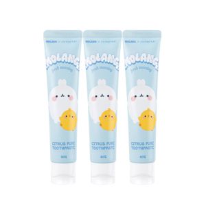 몰랑이X덴띠끄 시트러스퓨어 치약 80g 3개