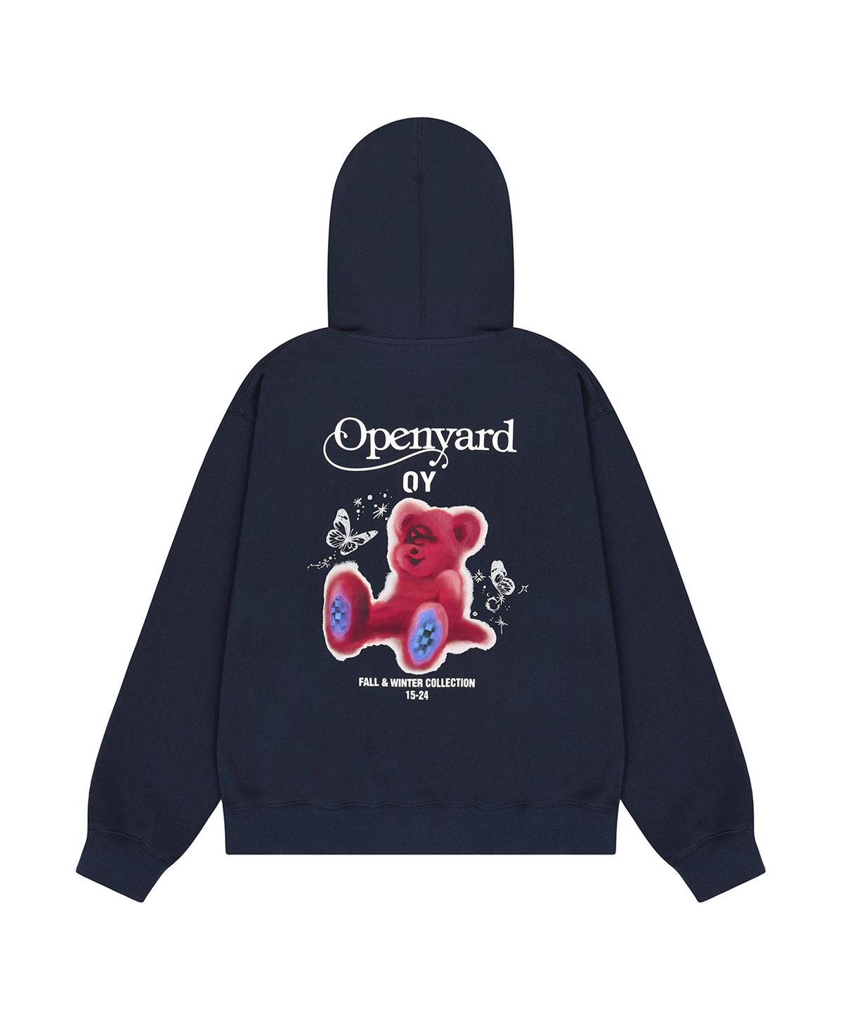 오픈야드(오와이)(OPENYARD(OY)) DREAMY ODOLLY HOODIE - NAVY
