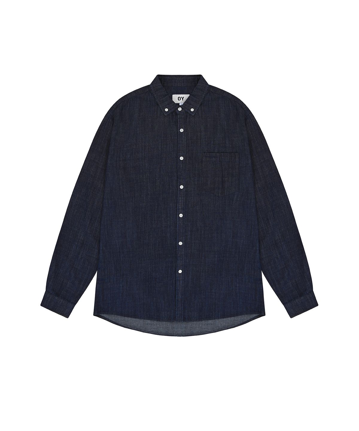 오픈야드(오와이)(OPENYARD(OY)) WASHED DENIM SHIRTS - BLUE