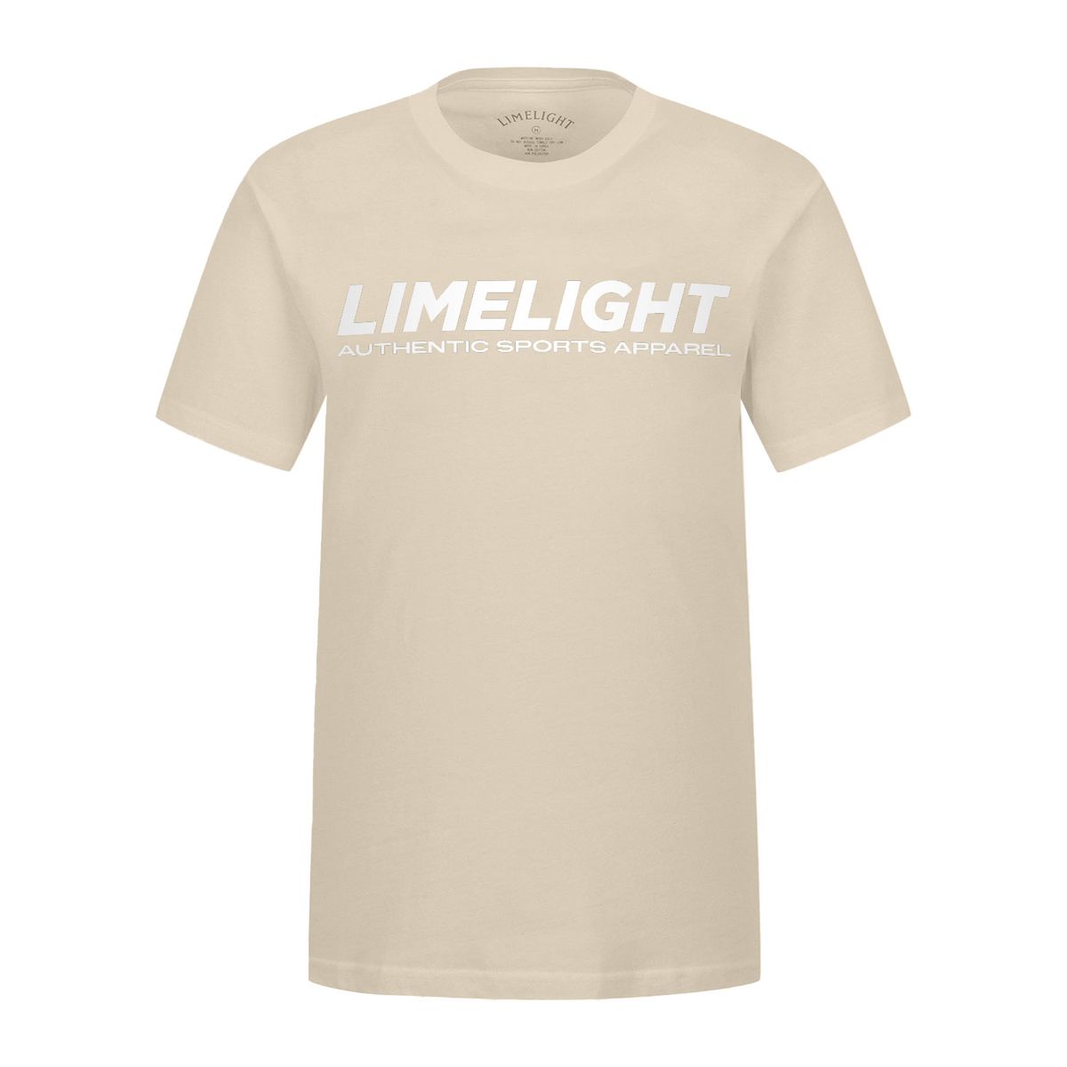 라임라잇 어패럴(LIMELIGHT APPAREL) 라임라잇 티셔츠 (샌드/화이트)