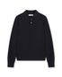 REGULAR FIT COLLAR KNIT NAVY