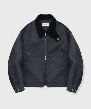 [유튜버 PICK] 빈티지 워크 자켓_네이비