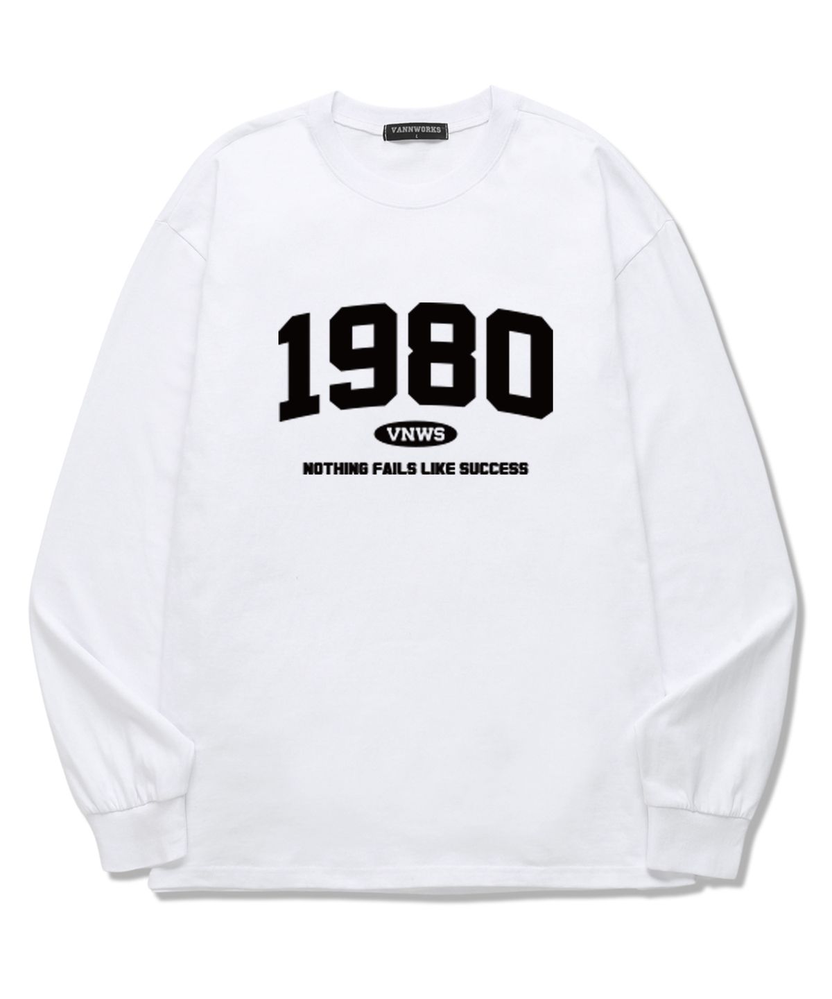 밴웍스(VANNWORKS) 1980 Logo 롱슬리브 (VLS0067) 화이트