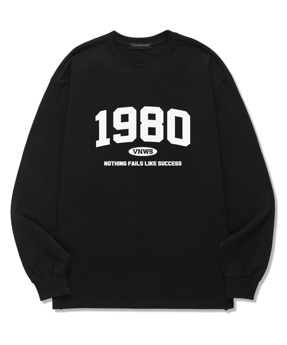 밴웍스(VANNWORKS) 1980 Logo 롱슬리브 (VLS0067) 블랙