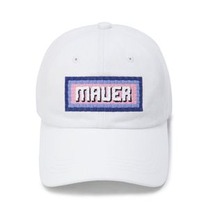 MAUER EMBROIDED CAP 01_WH
