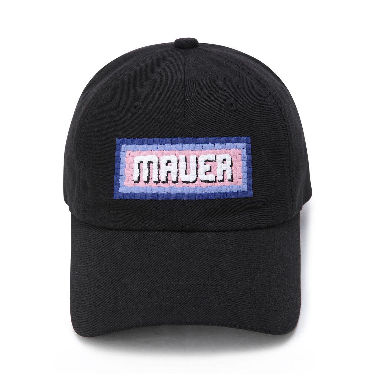 마우어(MAUER) MAUER EMBROIDED CAP 01_BK