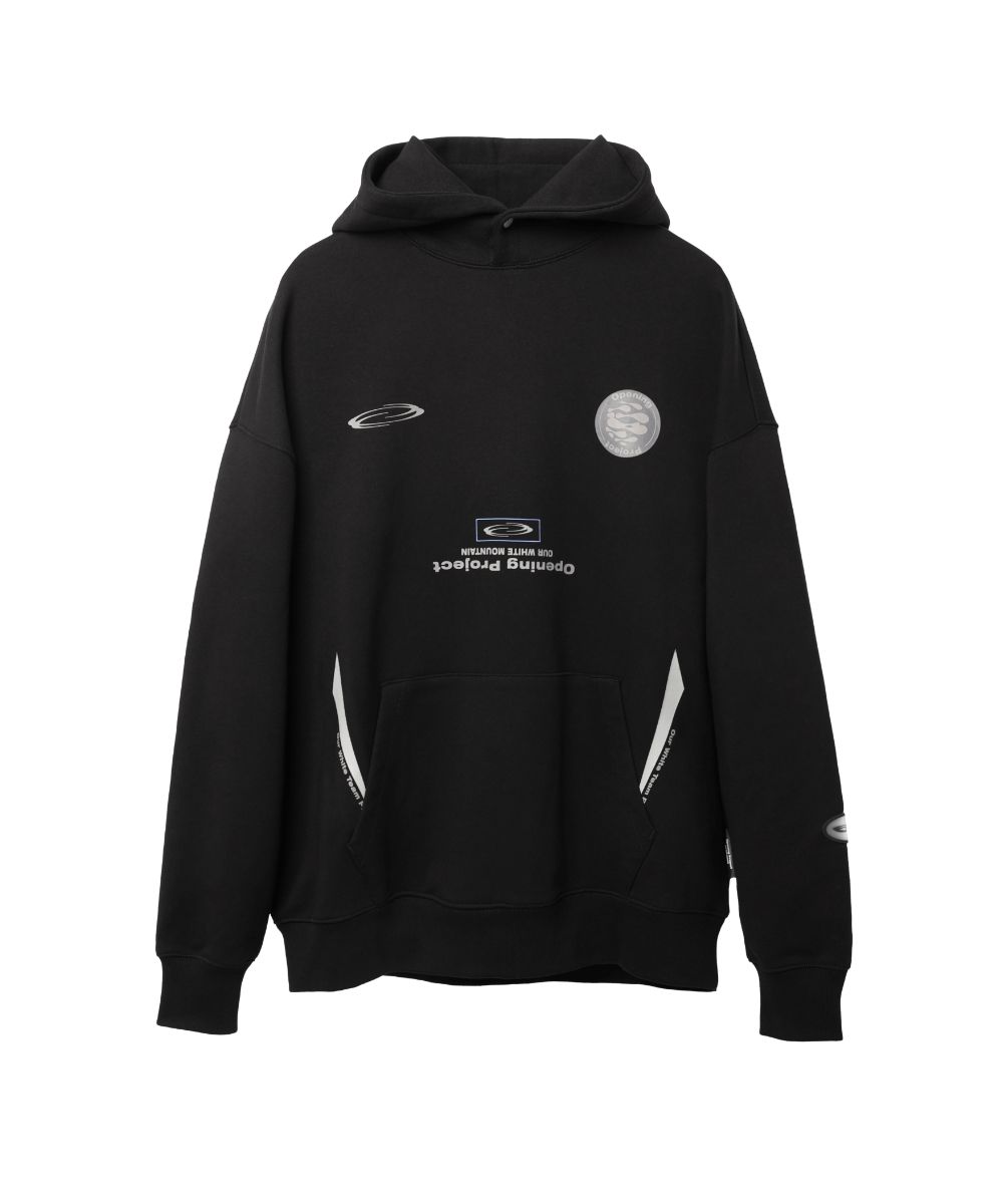 ☆OPENING PROJECT☆TEAM PLAY SWEATSHIRT MUSINSA | OPENING PROJECT Team Play Hoodie - Black