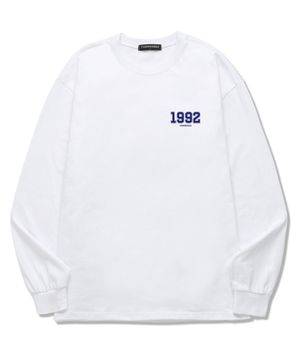 MINI 1992 Logo 롱슬리브 (VLS0069) 화이트