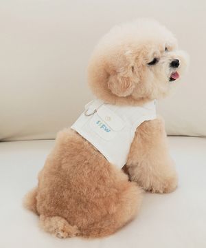 Love, Walk 포켓 하네스 - 코코넛 화이트