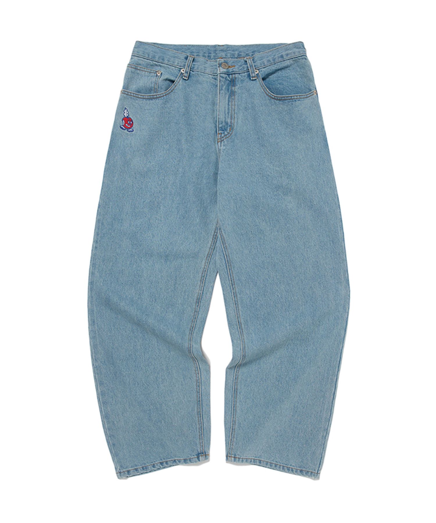 ★2025SS新作★WKNDRS★APPLE DENIM PANTS APPLE DENIM PANTS (DENIM) - WKNDRS | 60% - Asian Fashion
