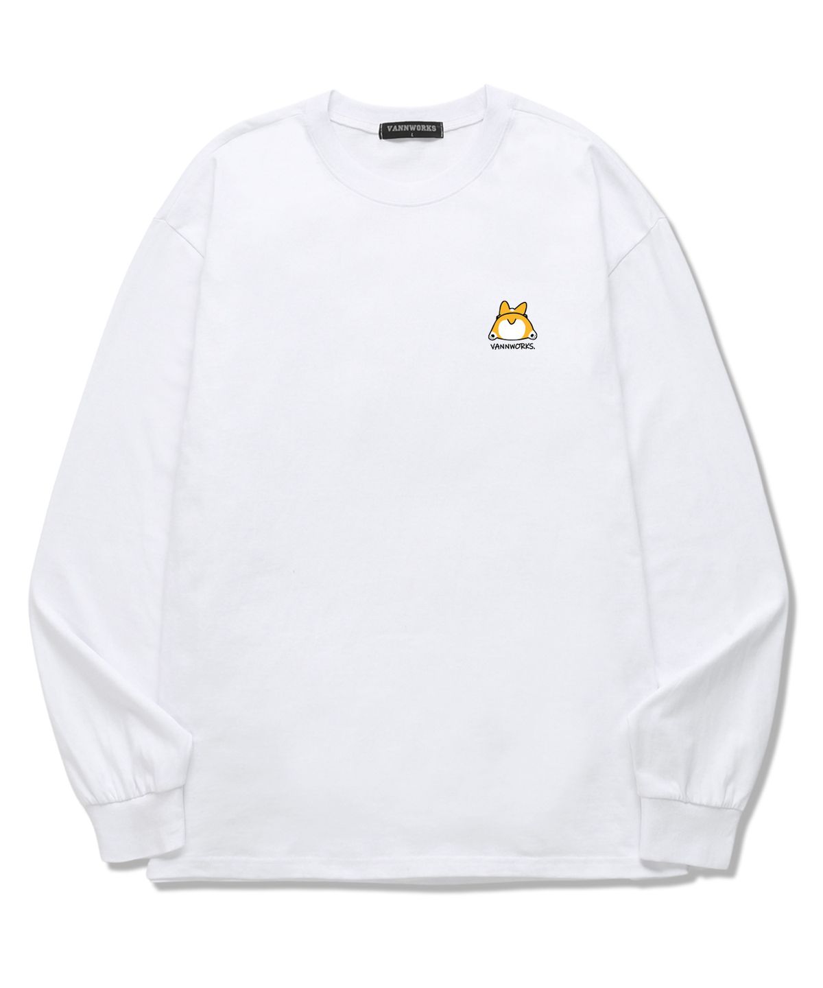 밴웍스(VANNWORKS) MINI 웰시코기 롱슬리브 (VLS0070) 화이트