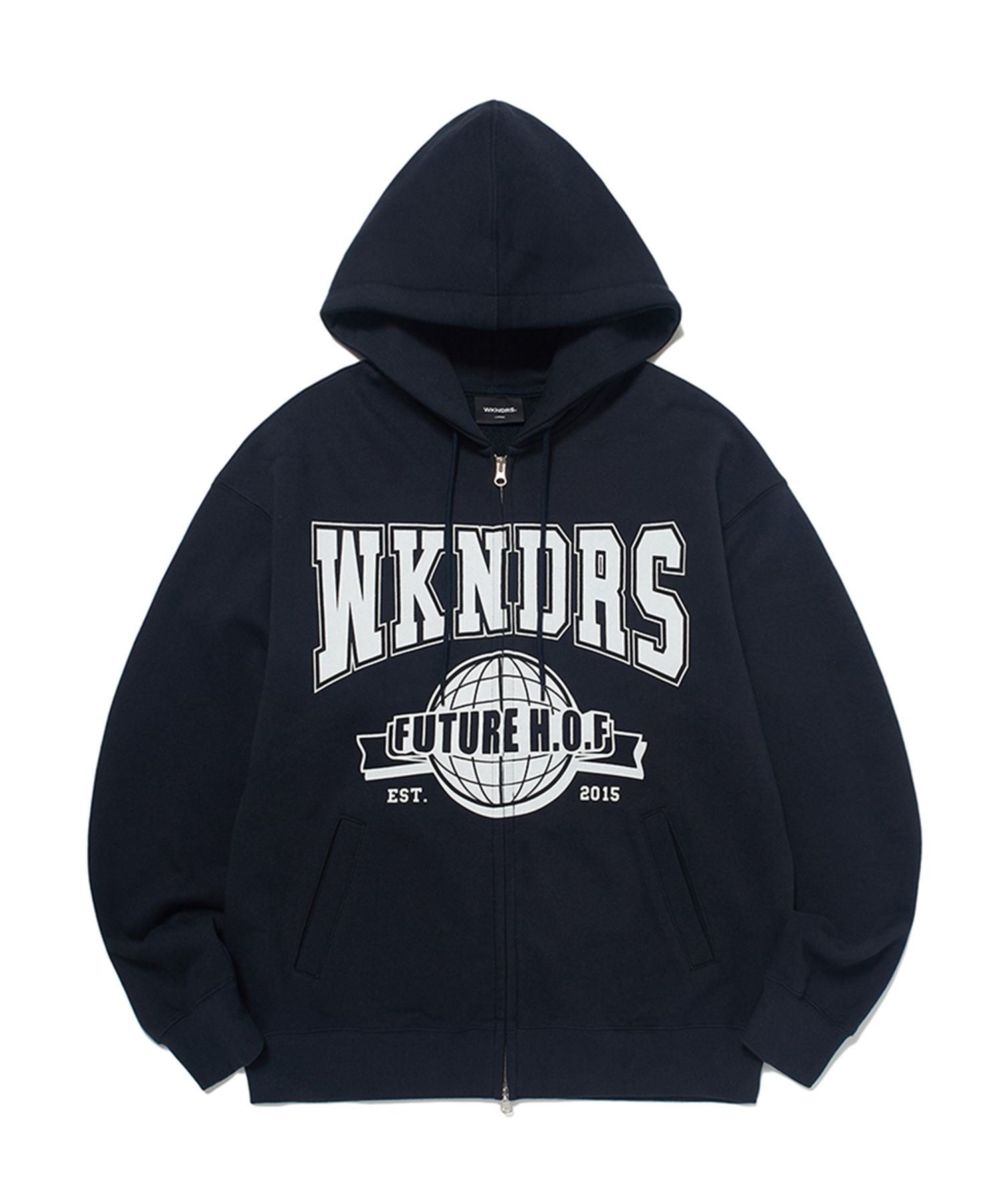 パーカー・フーディ WKNDRS H.O.F ZIPUP HOODIE SA416 MUSINSA公式 | WKNDRS H.O.F ZIPUP HOODIE (NAVY)