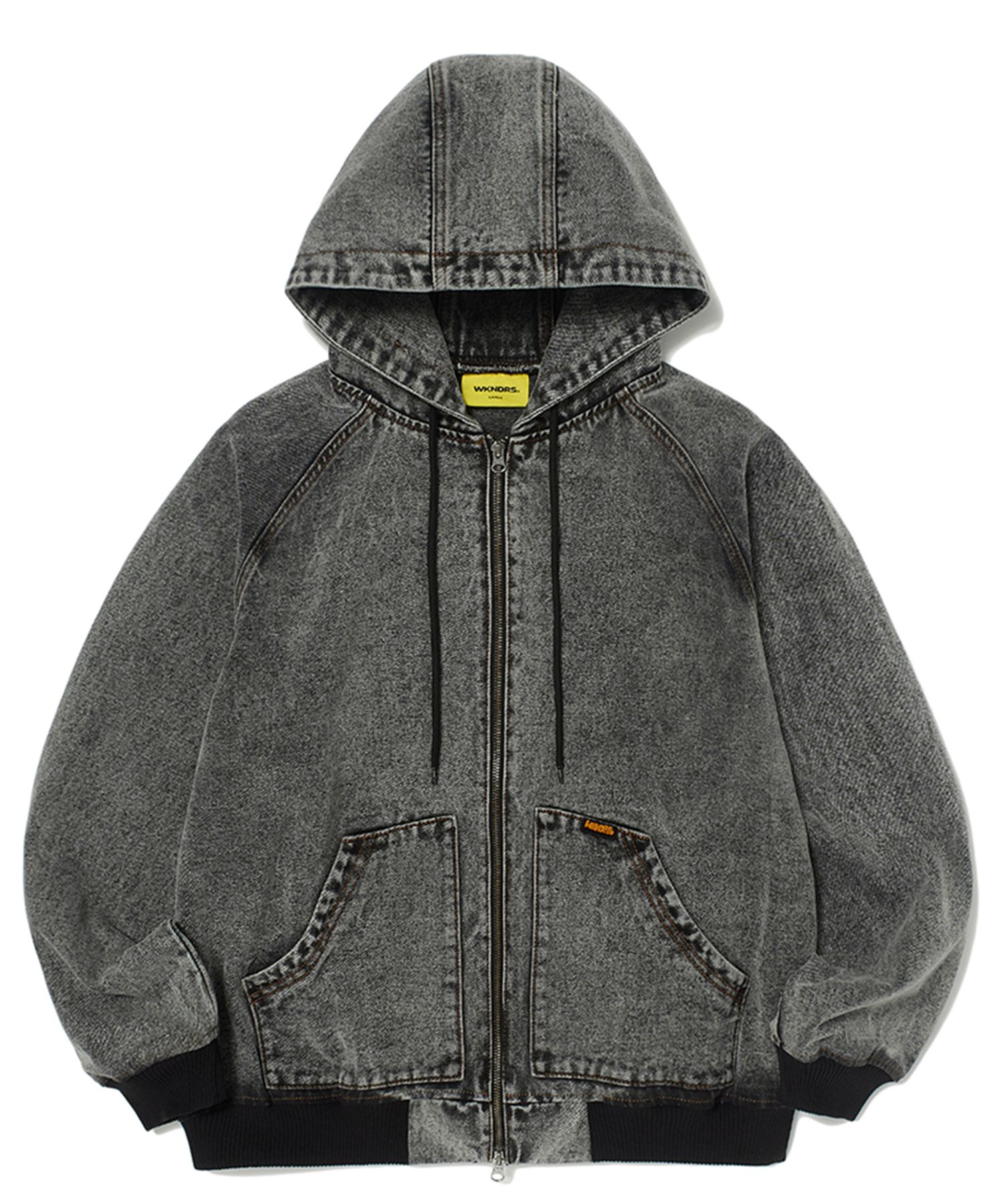 パーカー・フーディ WKNDRS STONE WASHED ZIPUP HOODIE 4FM079 MUSINSA | WKNDRS STONE WASHED ZIPUP HOODIE (BLACK)
