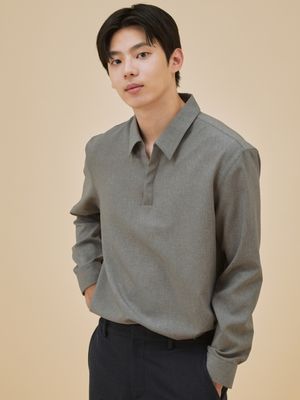 남성) 컴포트 LUX 풀오버 셔츠_PHE3WC1035