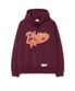 아플리케 스타테일 후드_버건디