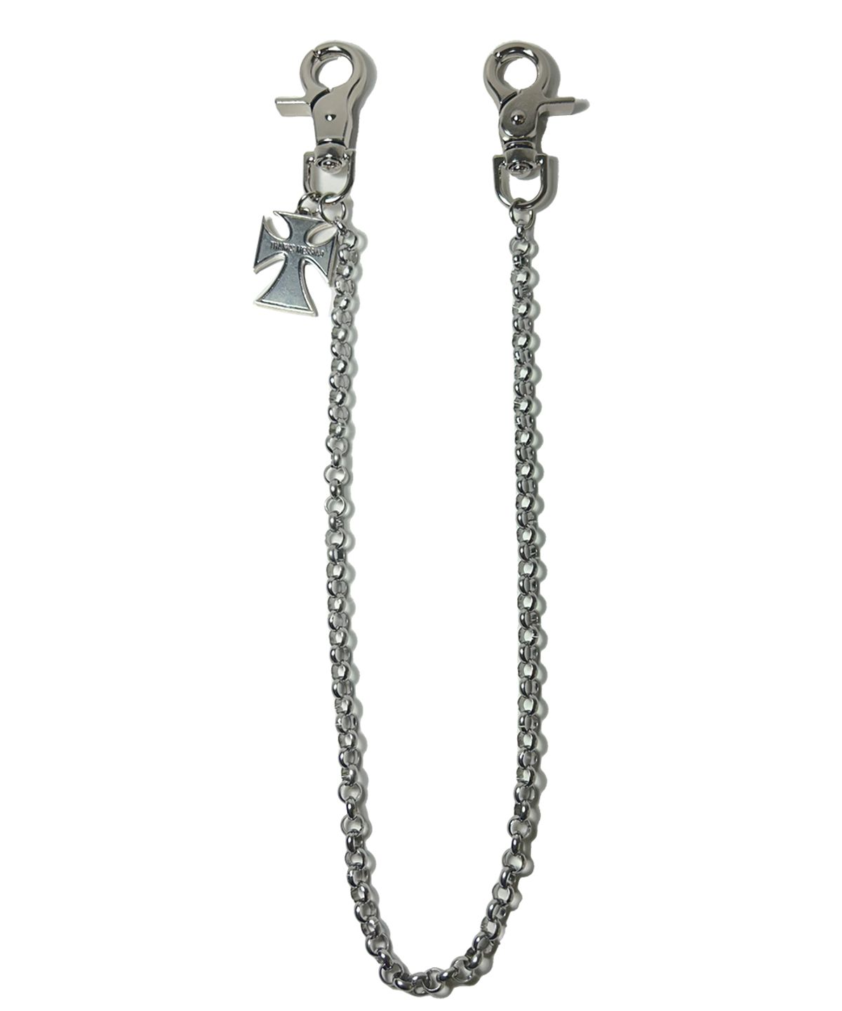 땡스메시아(THANKS MESSIA) 925 SILVER CROSS CHAIN-SILVER
