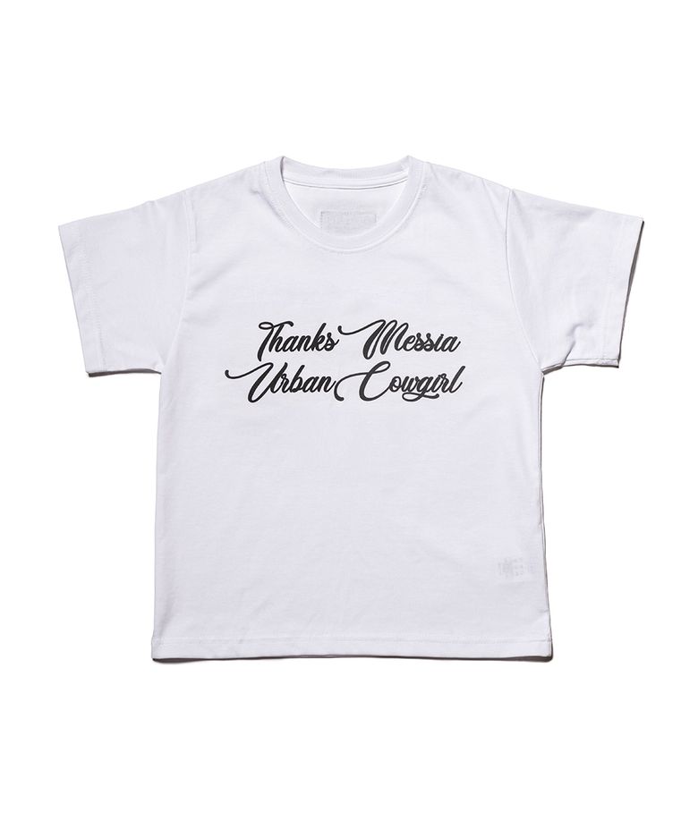 URBAN COWGIRL CROP TSHIRT-WHITE