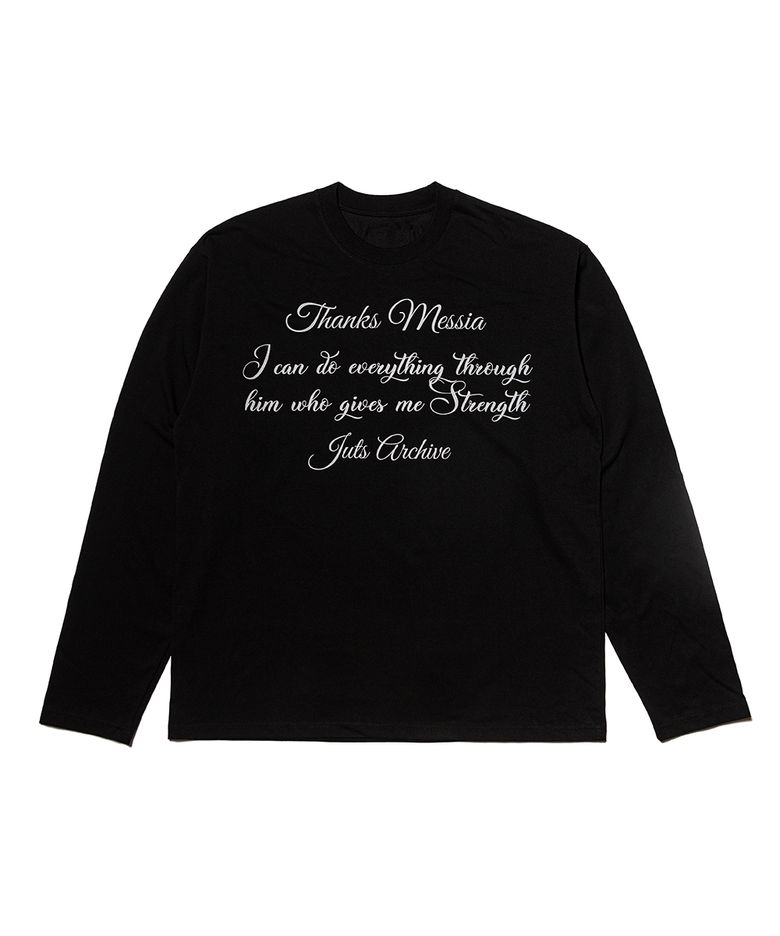 PHILIPPIANS LONG SLEEVE-BLACK